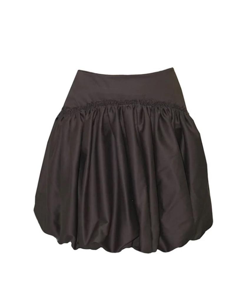 Jemeta Deep Chocolate Balloon Skirt