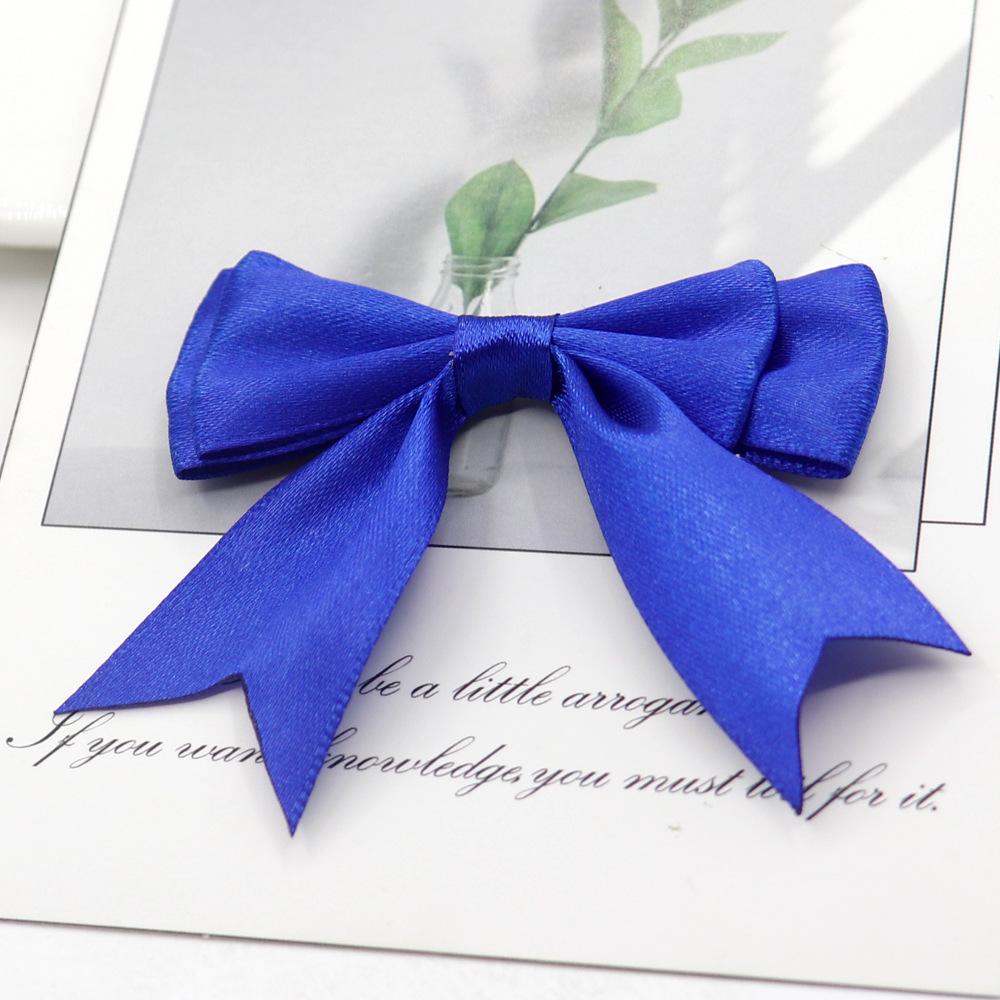 2,5 см полиэстер с двойным ласточкин хвостом бант на талию сделай сам цветок ручной работы