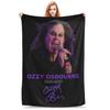Black Sabbath Оззи Осборн Одеяла Назад к началу Теплое плюшевое одеяло для дома Фланелевое покрывало Покрывало