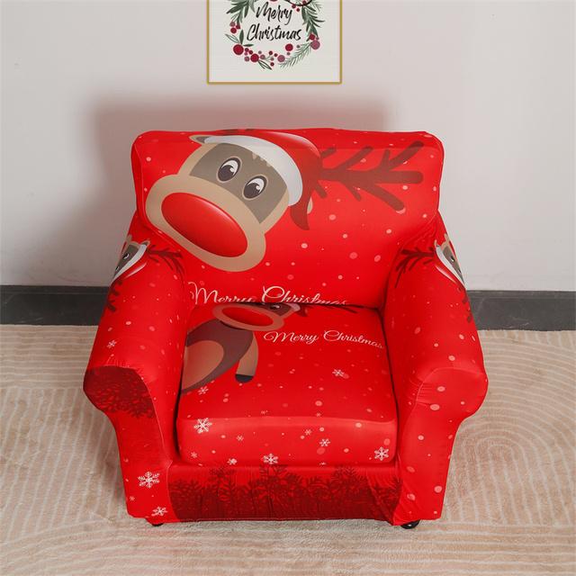 1 комплект, Рождественский чехол для дивана, эластичные чехлы для дивана для гостиной, рождественские чехлы для кресел и диванов с чехлами для подушек, диван Bezug
