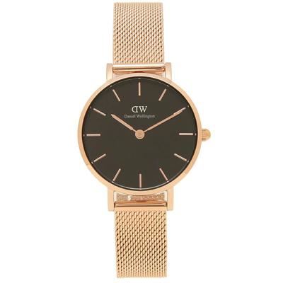 Daniel Wellington Petite 28 мм Унисекс Кварцевые часы для мужчин и женщин, Розовое золото (4) DW00600217 [Параллельный импорт]