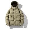 Padded Clothes Men's Winter New Trendy Brand Cotton Clothes Thickened Hooded Clothes Tooling