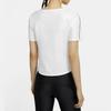 Nike Air Dri-Fit Casual Sports Running Short Sleeve T-Shirt Women Tops White CU3059-100