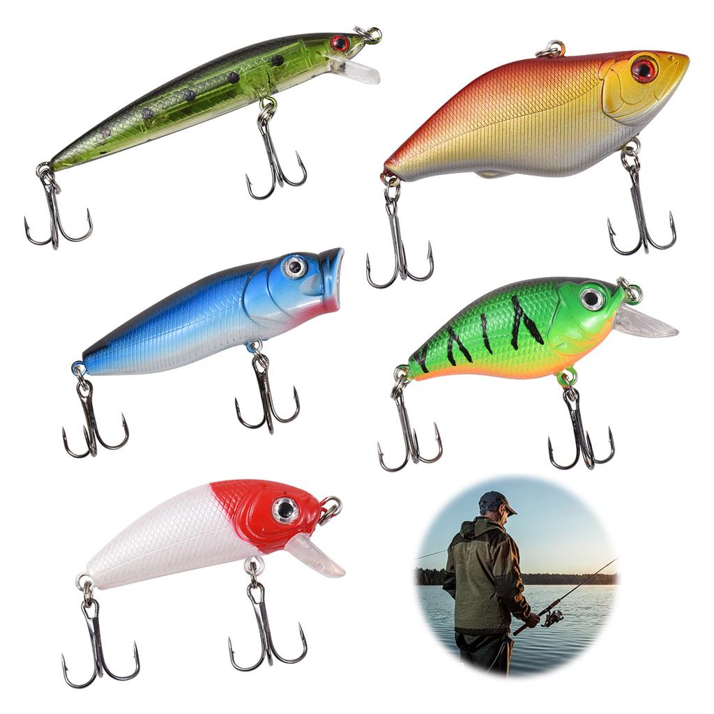 Fishing Lure Kit 88pcs Tackle Box With Tackle Included Fishing Bait with Fishing Gear Crankbait