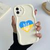LZ27 National Emblem Heart Clear Soft Wave Phone Cases for Samsung S24 S23 Ultra S20 FE A54 A14 A52s A51 S10 Huawei Honor 90 Protection Back Cover