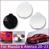 Крышка буксировочной проушины заднего бампера для Mazda 6 Atenza Седан 2020-2023 Автомобильная крышка буксировочного крюка для буксировки прицепа Накладка