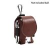 1 шт. сумка для мячей для гольфа, мини-карманные кожаные сумки для хранения мячей для гольфа, держатель для сумки с металлическими пуговицами, 2 аксессуара для хранения мячей для гольфа