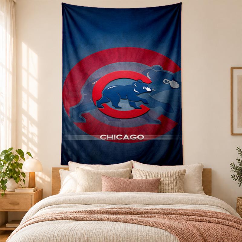 Chicago Cubs Tapestry highquality for decorating living room bedroom dorm walls ideal as bedroom wallart orholiday gift