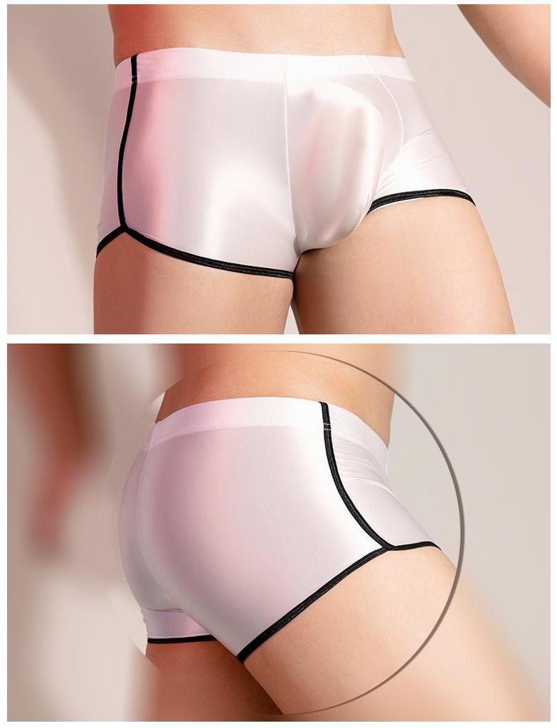 Соблазн Похоти Европейские и Американские Молодежные Спортивные Шорты Высокой Эластичности Шелковисто-Гладкие