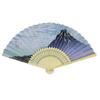 Bamboo Handle Folding Fan Paper Fan New Props Fan