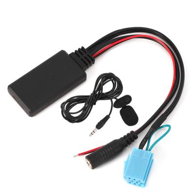 8-контактный Bluetooth AUX IN адаптер-кабель с микрофоном для громкой связи, подходит для Smart Fortwo 450