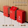 NaiDuo Brushed Stainless Steel Semi-enclosed Fire Extinguisher Box