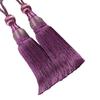2pcs Polyester Fashionable Tassel Curtain Tieback For Home Decoration Room Accessories Weave Multipurpose Durable