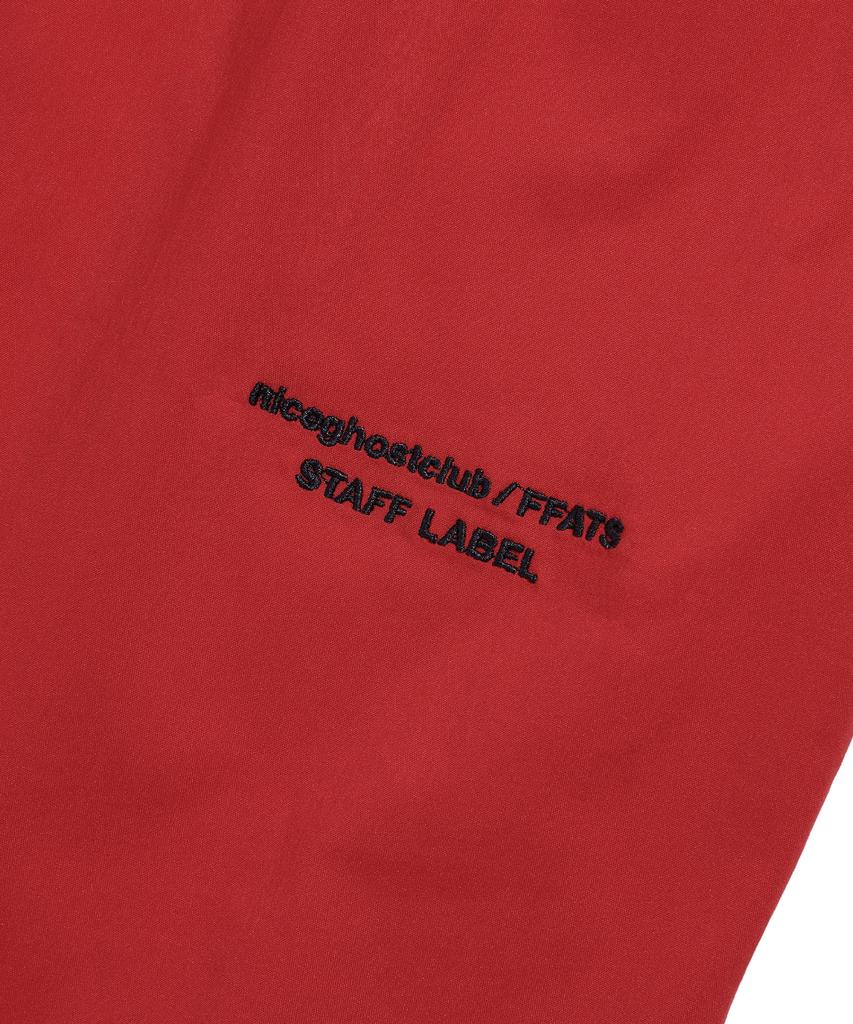NICEGHOSTCLUB Ffats Poplin Shirt_Red(Ng2Esuw300A)