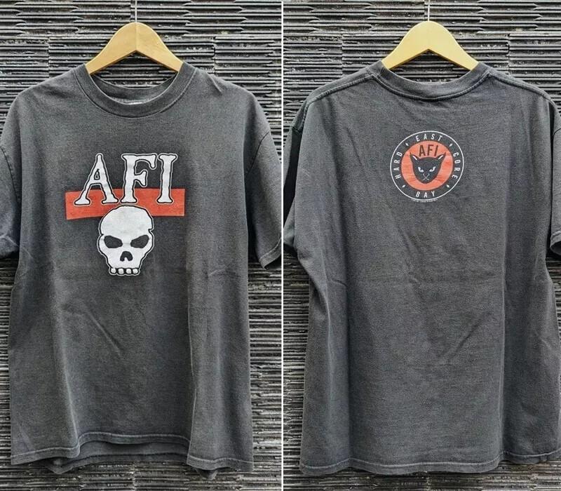 90’s AFI East Bay Hardcore TShirt 2 Side Basic Style Unisex Unisex T-Shirt