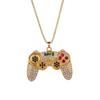 Diamond Game Console Handle Necklace - Nostalgic Childhood Memory
