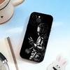 Крутой байкер Чехол для телефона Для iPhone 17,16,15,14,13,12,11 Plus,Pro Max,XS,Мягкий силиконовый черный чехол