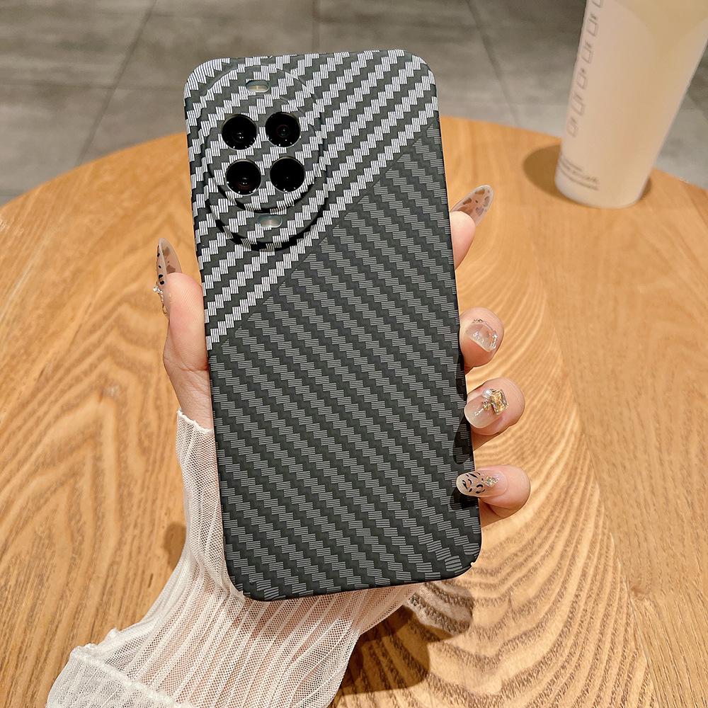 Защитный чехол с текстурой матового волокна для Huawei Nova15 Ultra и Mate80Pro