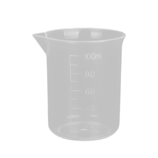 Plastic Measuring Cup Clear Graduated Cup Spout Design Multipurpose Mixing Cups Kitchen Baking Tools