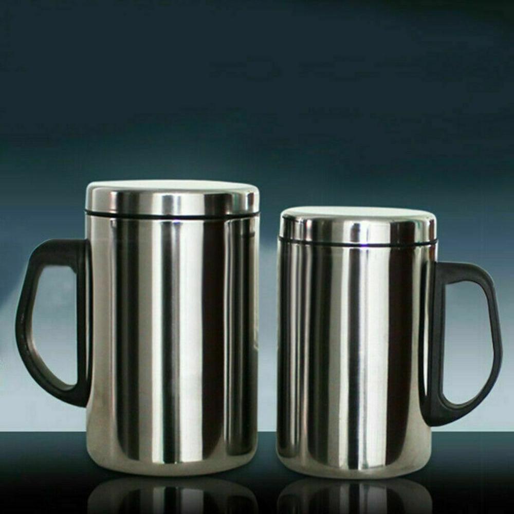 Double-layer Travel Supplies Insulation Water Bottle Travel Coffee Mug Tea Mug Mug Cup