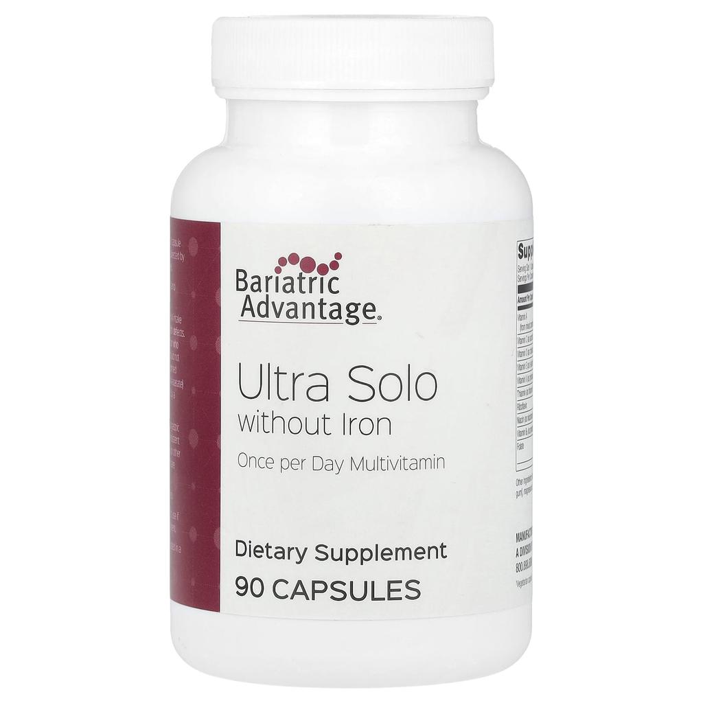 Bariatric Advantage Iron-Free Ultra Solo, 90 Capsules
