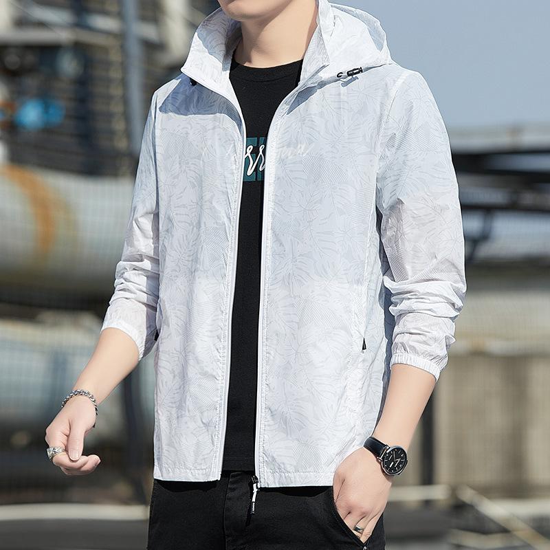 Солнцезащитная одежда для мужчин, летняя куртка для женщин, тонкая, легкая, дышащая, устойчивая к ультрафиолетовому излучению, ледяной шелк для рыбалки, мужская солнцезащитная одежда для мужчин