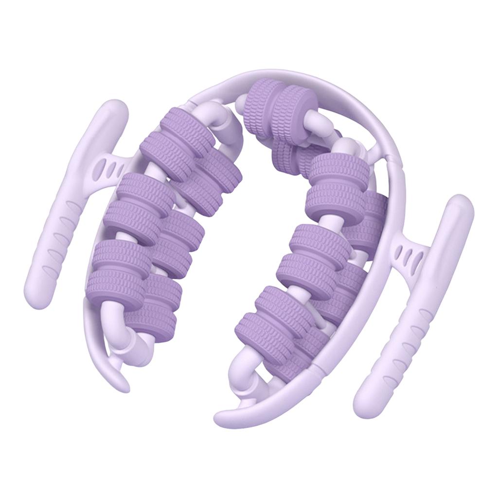 1pcs Portable 28 Wheel Roller Massager Lightweight Leg Massager for Body Relaxation Pain Relief Yoga Fitness Manual Leg Massager