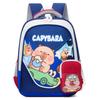 Colorful Cute And Capybara Kids Backpack Perfect For School Daycare And
