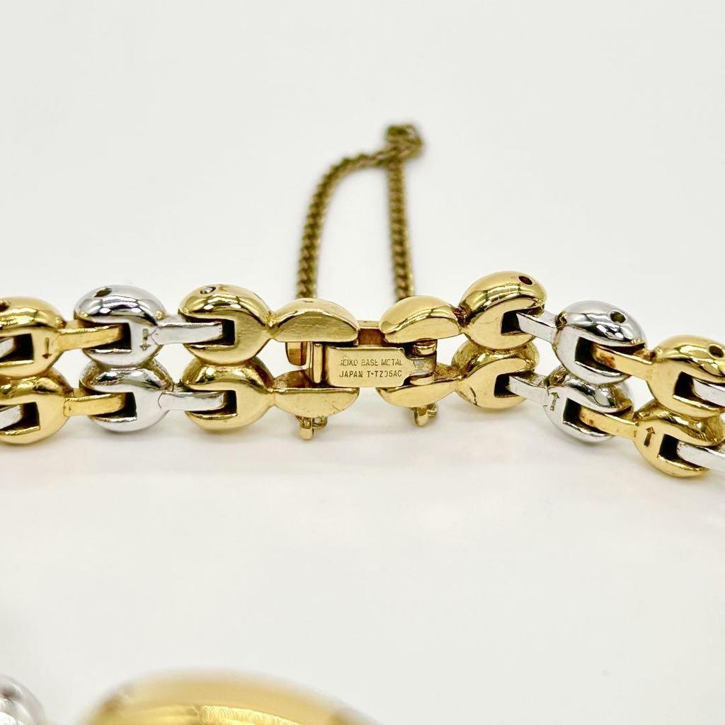 [USED] SEIKO 1221-5790 Two-tone Quartz Wristwatch