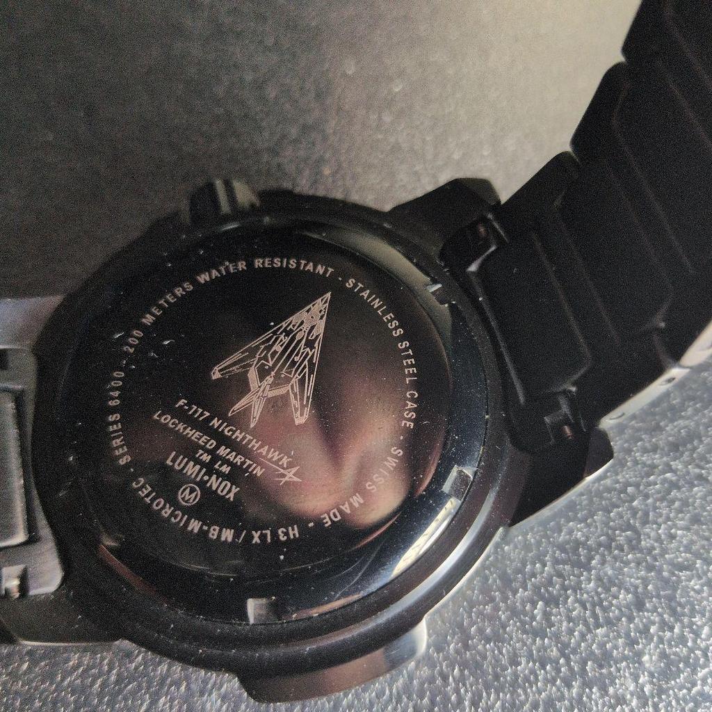 Б/у корпус часов Luminox F-117 Nighthawk