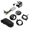 Electric Bike Conversion Kit 17A Controller SW900 Panel 130X Thumb Throttle Power Off Sensor for