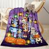 Halloween Party Cemetery Blanket Ultra-Soft Suitable for Office Couch Office Chair Four Seasons Universal Digital Print Gifts For Family Or Friends