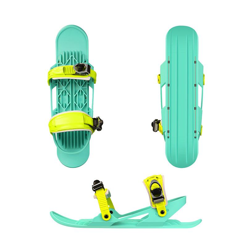 Мини уличные лыжи и длинные лыжи для ходьбы по снегу: Короткие и длинные снегоступы для дикой местности