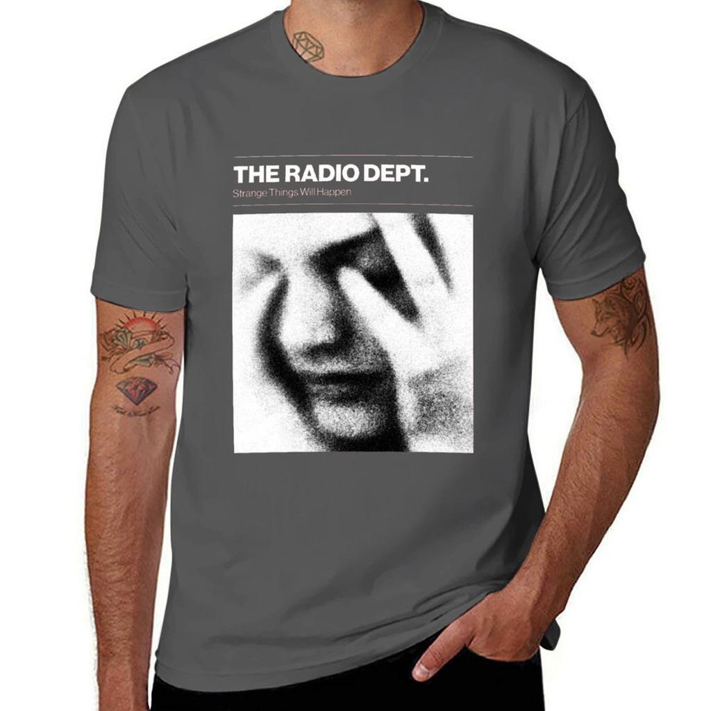 The Radio Dept Fanwerk TShirt Plus Size Outdoor Casual Top