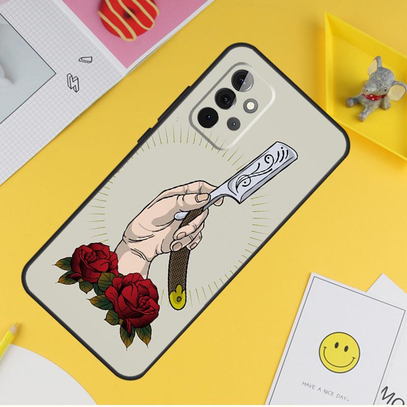 Чехол для парикмахера-стилиста для Samsung Galaxy A55 A35 A25 A15 A51 A71 A12 A32 A52 A13 A33 A53 A14 A34 A54 Coque
