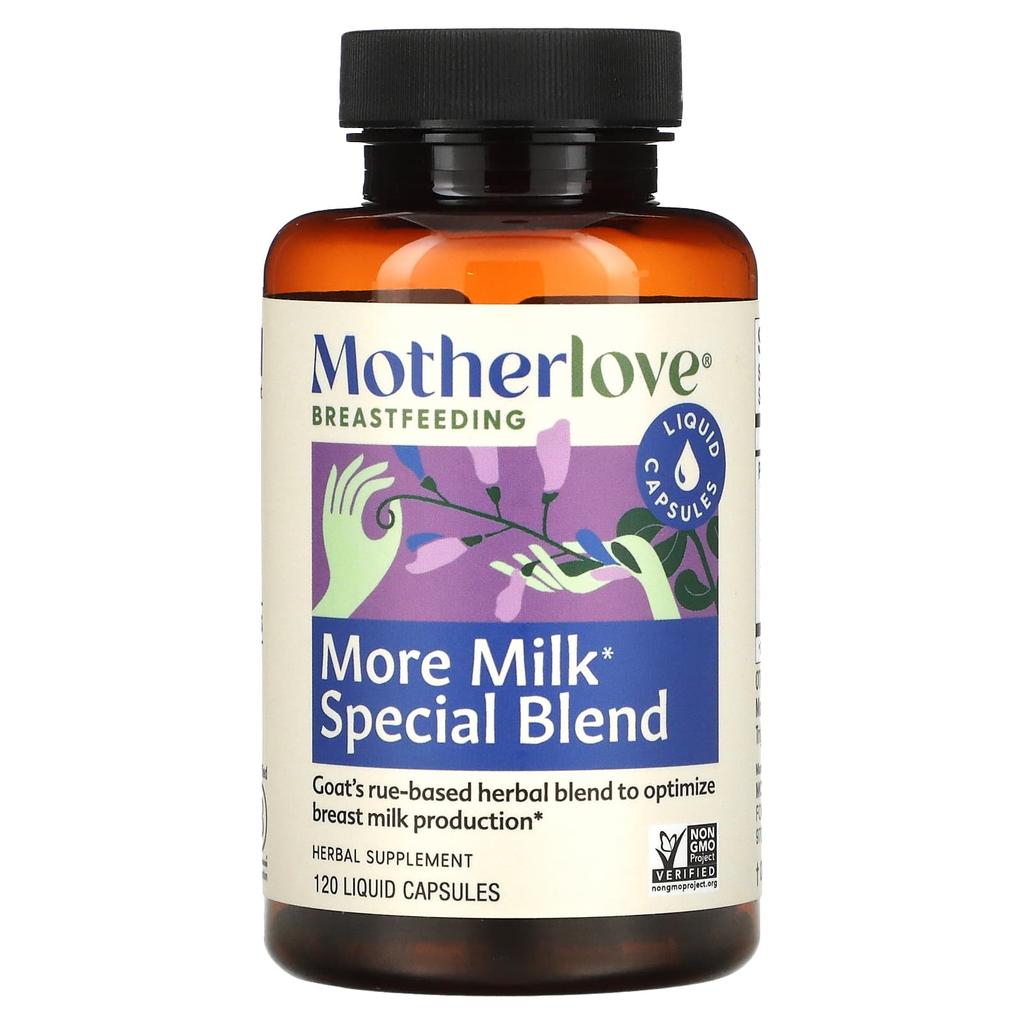 Motherlove Breastfeeding, Mother's Milk Special Blend, 120 Liquid Capsules