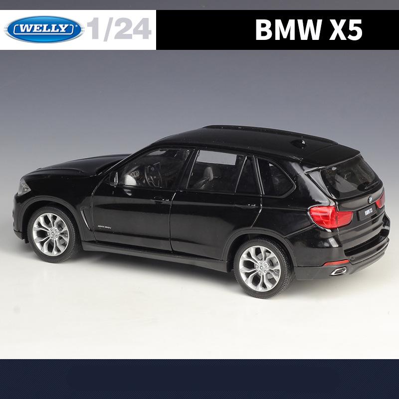 Welly 1/24 BMW X5 Внедорожник Сплав Модель автомобиля Литые Металлические Игрушечные Транспортные Средства Модель Автомобиля Высокая Симуляция Коллекция Детский Подарок Украшение