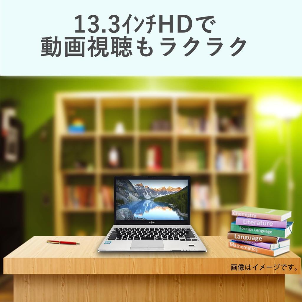 Ноутбук Fujitsu дюймовый Intel 6-го поколения Core i5 6300U FUJI TSU LIFEBOOK Office Японские настройки 8 ГБ [Б/у ноутбук] 13.3 (2,4) С936/МС