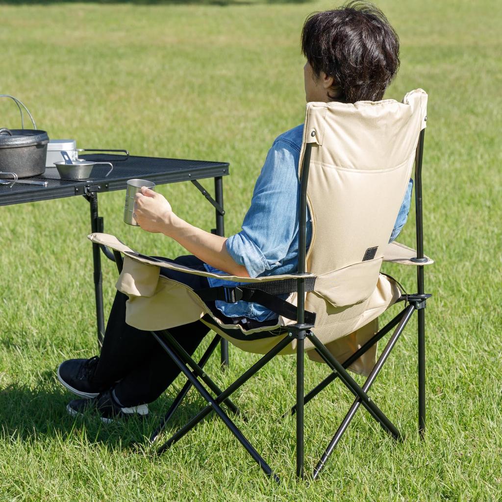 BUNDOK Lounge Chair WIDE Свободный складной широкий стул BD-182