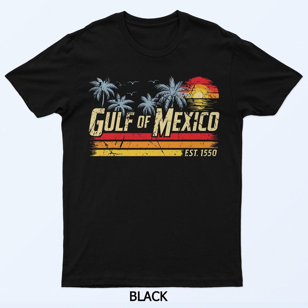 Gulf of Mexico Forever Retro Vintage Beach Mens Women T-Shirt