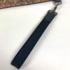 BURBERRY Logo Check TB pouch bag with strap Clutch bag Nylon Beige/Black