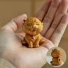 Yousheng Zodiac Animal Figurine Handcrafted Wood Chinese Zodiac Signs Multifunctional Mini Zodiac Table Decoration Gift for Zodiac Enthusiasts