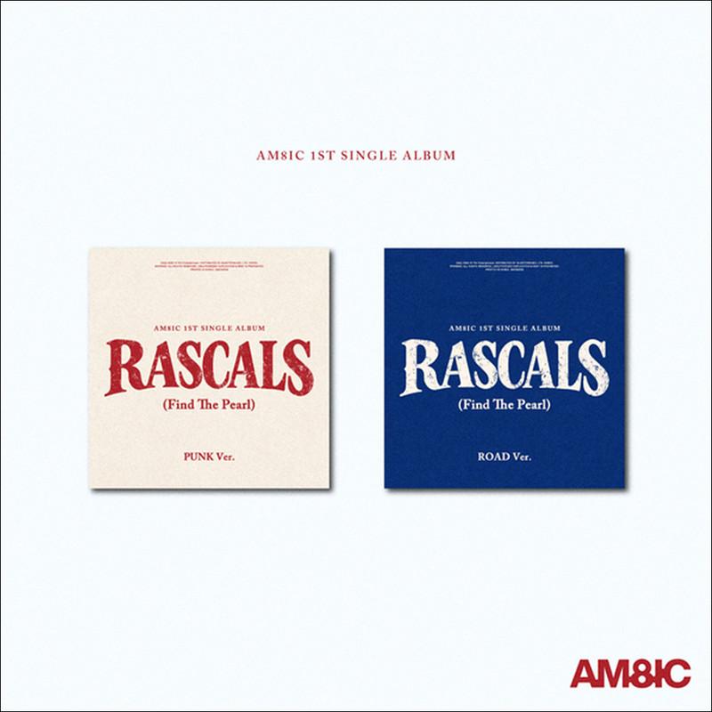 [Предзаказ] AM8IC - 1-й Сингл-Альбом [RASCALS (Найди Жемчужину)] PUNK Вер. / Дорожная версия. + Бесплатный подарок
