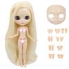 ICY DBS Blyth Doll White Skin Glossy Face Matte Face Joint Body with Hand Set A&B 1/6 Bjd Suitable Diy Makeup Special Price
