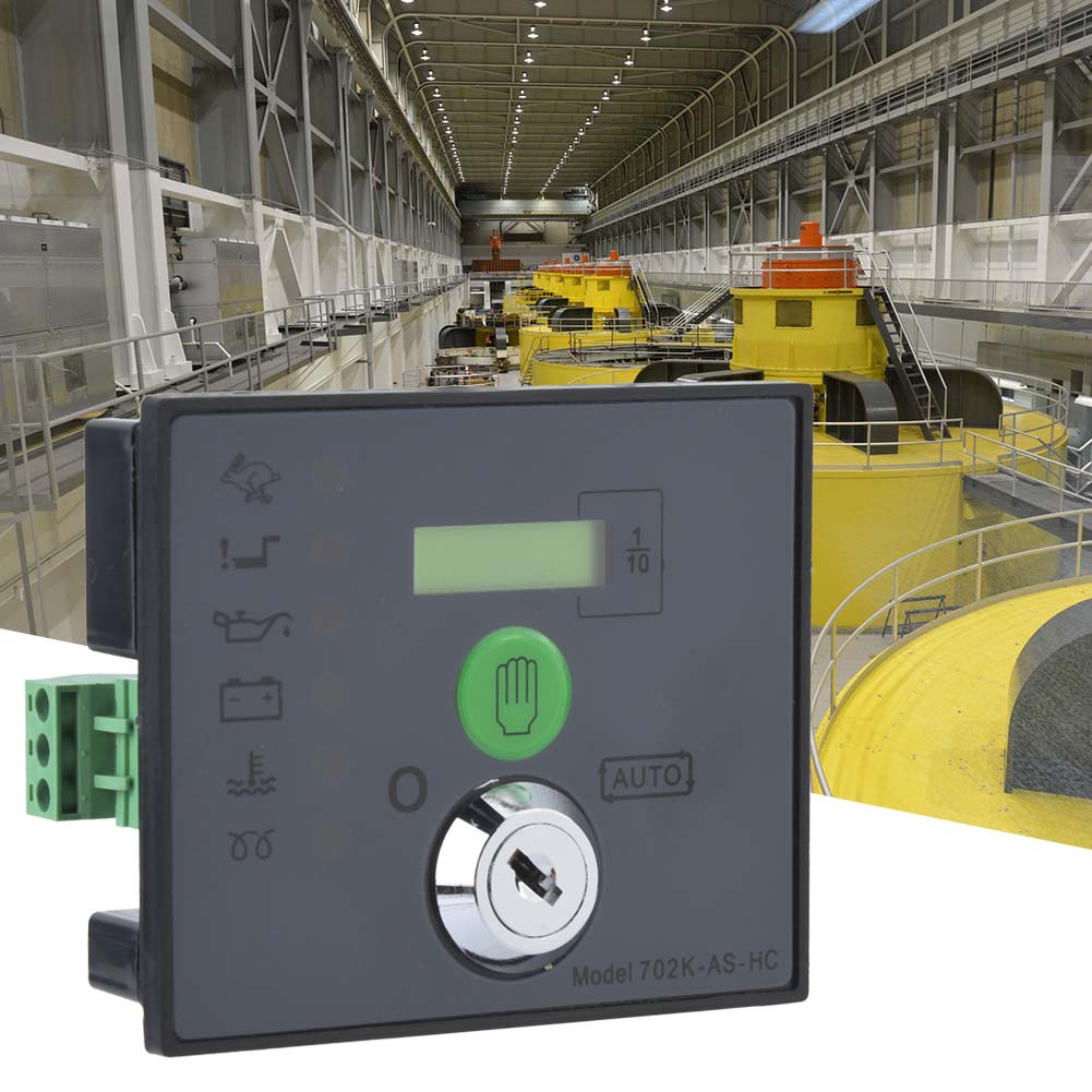 DSE702AS Electronic Manual Start Generator Controller Module Control Panel LCD Display