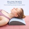 Back Stretcher Pillow Waist Massager Neck Lumbar Support Sciatica Herniated Disc Pain Relief Relax Scoliosis Posture Corrector