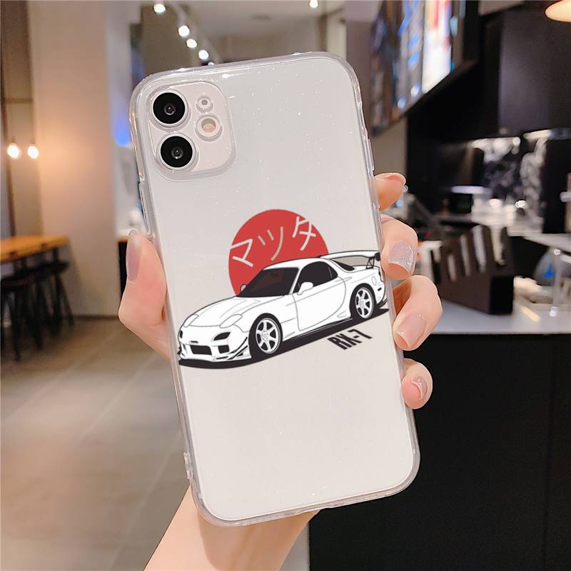 Чехол для телефона car eat sleep JDM для iPhone 11 12 13 pro max 13mini X XS MAX 6s 7 7plus 8 8Plus XR Clear Funda Capa