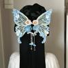Mesh Tassel Duckbill Clip Barrettes Flower Hair Clip Minimalist Large Butterfly Hairpin  Ladies