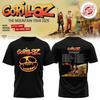Gorillaz The Mountain Tour 2026 Североамериканская черная футболка - Высококачественная, Удобная, Дышащая, Ретро Подарок Y2k Ins - Я...