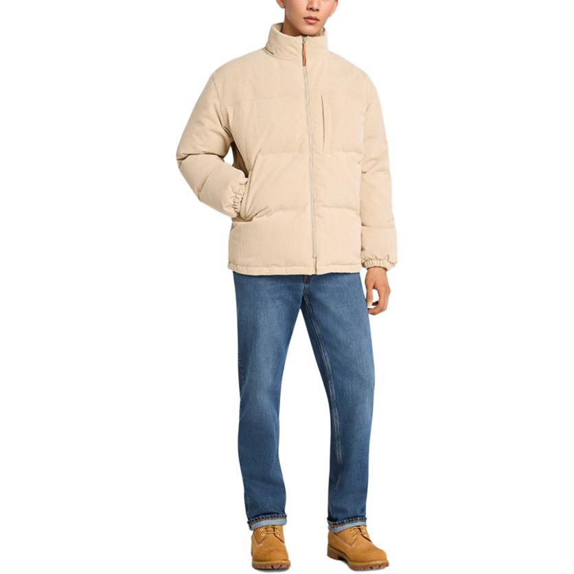 Timberland Водонепроницаемая ветрозащитная теплая однотонная пуховая куртка мужская верхняя одежда A6NJB-Y94